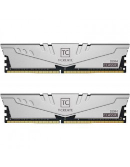Модуль пам'яті для комп'ютера DDR4 16GB (2x8GB) 2666 MHz T-Create Classic 10L Gray Team (TTCCD416G2666HC19DC01)