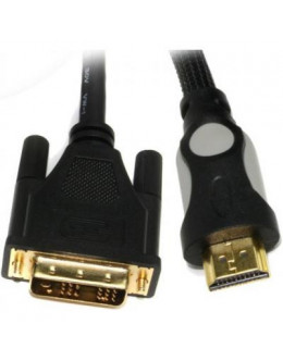 Кабель мультимедійний HDMI to DVI 24+1pin M, 3.0m Viewcon (VD 078-3m.)