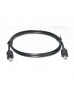Кабель мультимедійний Optical Toslink M-M 1m black REAL-EL (EL123500036)