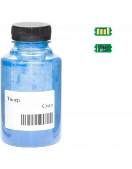Тонер Kyocera Mita ECOSYS M6030/M6130/M6230/M6530, 70г Cyan +chip AHK (3203481)