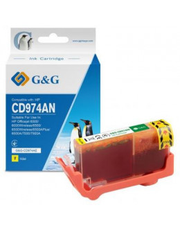 Картридж G&G HP No.920XL OJ6000/6500/7000/7500 yellow (G&G-CD974AE)