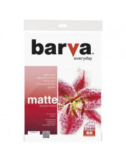 Папір BARVA A4 Everyday matted double-sided 220г 60с (IP-BE220-176)