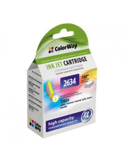 Картридж ColorWay для EPSON XP600/605/700 yellow (CW-EPT2634)