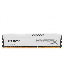 Модуль пам'яті для комп'ютера DDR3 8Gb 1600 MHz HyperX Fury White Kingston (HX316C10FW/8)
