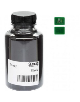 Тонер OKI C612 , 240г Black+ chip AHK (3203314)