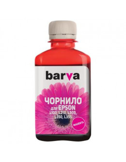 Чорнило BARVA EPSON L100/L210/L300/L350/L355 180г (T6643) MAGENTA (L100-403)