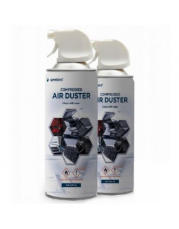 Стиснене повітря для чистки spray duster 400ml GEMBIRD (CK-CAD-FL400-01)