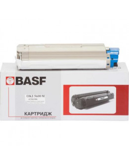 Тонер-картридж BASF OKI C5600/5700 Magenta 43381906 (KT-C5600M-43381906)