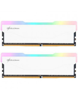 Модуль пам'яті для комп'ютера DDR4 16GB (2x8GB) 3600 MHz RGB X2 Series White eXceleram (ERX2W416369AD)