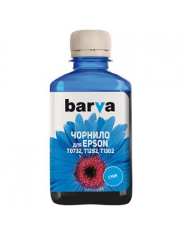 Чорнило BARVA Epson T1302/T1292/T1282/T1032/T0732 Cyan 180 г pigm. (E130-536)