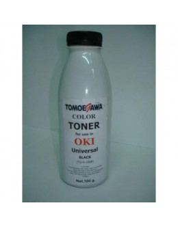 Тонер OKI UNIVERSAL, 100г Black Tomoegawa (TG-O-100B)