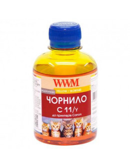 Чорнило WWM CANON CL441/511/513/CLI521/426 Yellow (C11/Y)