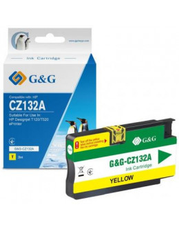 Картридж G&G HP Designjet T120/T520 Yellow (G&G-CZ132A)