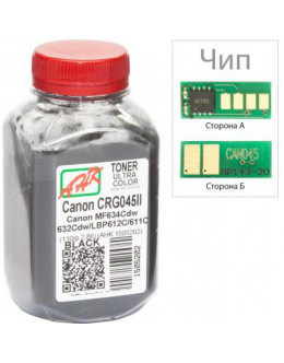 Тонер Canon MF610/630 110г Black +chip AHK (1505206)