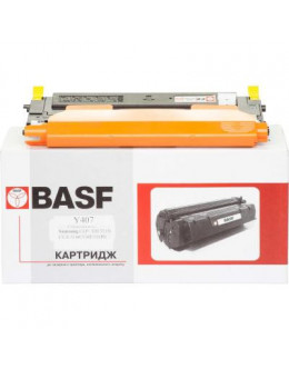 Картридж BASF для Samsung CLP-320/320N/325/CLX-3185 Yellow (KT-CLTY407S)