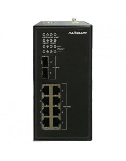 Комутатор мережевий RAISECOM Gazelle S1000i-2GF-8GE-LI-AC (S1000i-2GF-8GE-LI-AC)