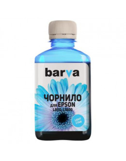 Чорнило BARVA EPSON L800/L810/L850/L1800 (T6735) 180г LIGHT CYAN (L800-417)