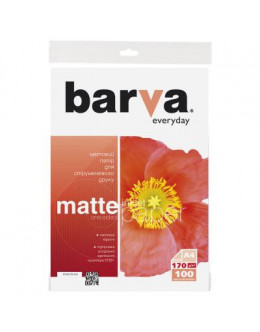 Папір BARVA A4 Everyday Matte 170г, 100л (IP-AE170-323)