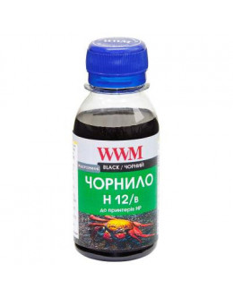 Чорнило WWM HP N10/13/14/82 100г Black (H12/B-2)