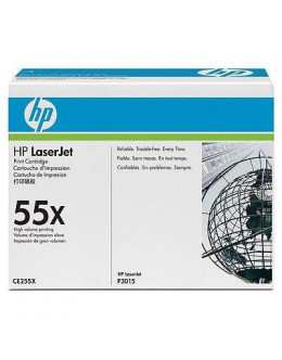 Картридж HP LJ  55X P3015 series black (max) (CE255X)