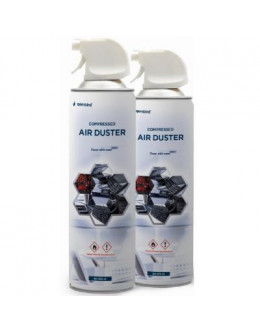 Стиснене повітря для чистки spray duster 600ml GEMBIRD (CK-CAD-FL600-01)