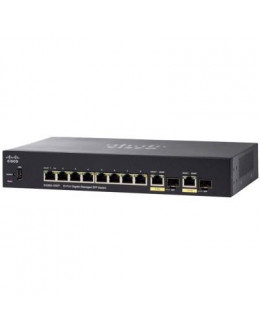 Комутатор мережевий Cisco SG350-10SFP-K9-EU