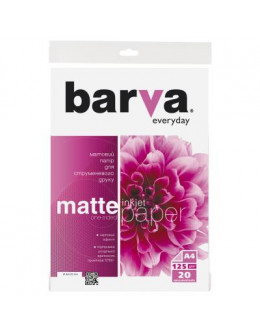 Папір BARVA A4 Everyday Matte 125г, 20л (IP-AE125-316)