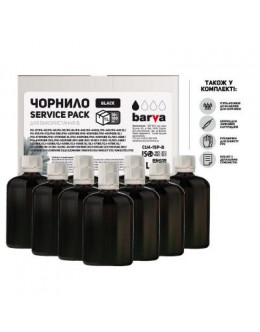Чорнило BARVA Canon/HP/Lexmark Universal №4 Black 10x100мл ServicePack (CU4-1SP-B)