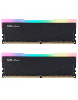 Модуль пам'яті для комп'ютера DDR4 32GB (2x16GB) 3200 MHz RGB X2 Series Black eXceleram (ERX2B432326CD)