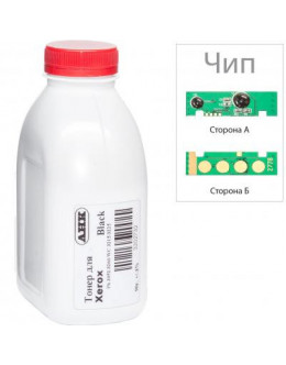 Тонер Xerox Phaser 3052/WC 3215, 90г Black +chip AHK (3202733)