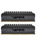 Модуль пам'яті для комп'ютера DDR4 16GB (2x8GB) 3000 MHz Viper Blackout Patriot (PVB416G300C6K)