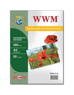 Папір WWM A3 (SM260.A3.20)