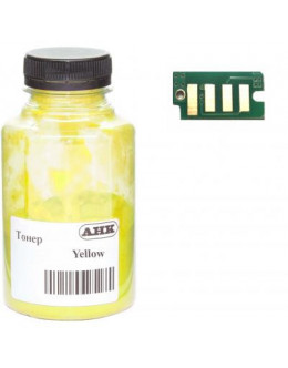 Тонер Xerox Phaser 6500 50г Yellow +chip AHK (3202899)