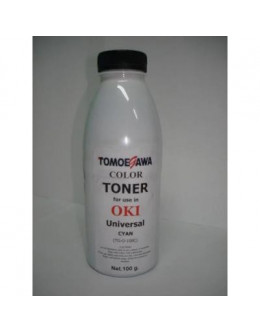 Тонер OKI UNIVERSAL, 100г Cyan Tomoegawa (TG-O-100C)