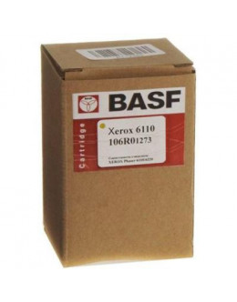 Картридж BASF для Xerox Phaser 6110 аналог 106R01273 Yellow (WWMID-78313)