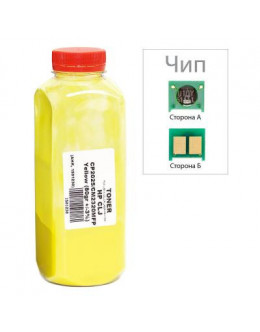 Тонер HP CLJ CP2025/CM2320, 80г Yellow +chip AHK (1501231)