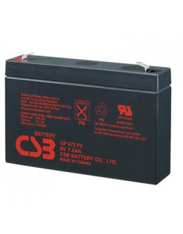 Батарея до ДБЖ CSB 6В 7.2 Ач (GP672 F2)