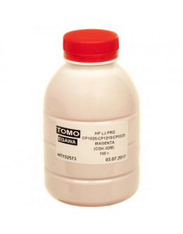 Тонер HP LJ PRO CP1025/CP1215/CP5525 100g MAGENTA Chemical Tomoegawa (CGK-02M-100)