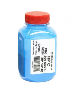 Тонер HP CLJ Pro 200/M251/M276n, 60г Cyan AHK (1500736)