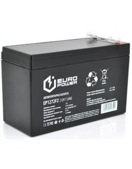 Батарея до ДБЖ Europower 12В 7.2 Ач (EP12-7.2F2)