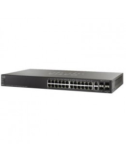 Комутатор мережевий Cisco SG550X-24P-K9-EU