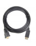 Кабель мультимедійний Display Port to DVI 24+1pin, 1.0m Cablexpert (CC-DPM-DVIM-1M)
