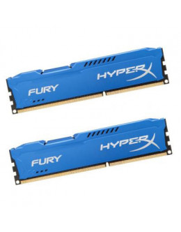 Модуль пам'яті для комп'ютера DDR3 8Gb (2x4GB) 1866 MHz HyperX Fury Blu Kingston (HX318C10FK2/8)