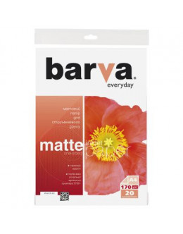 Папір BARVA A4 Everyday Matte 170г, 20л (IP-AE170-321)