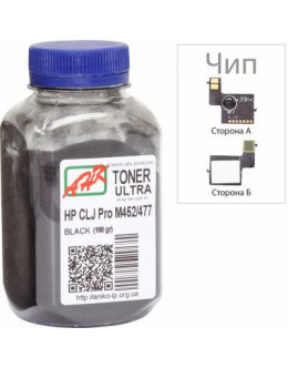 Тонер HP CLJ Pro M452/477, +Apex chip, 100г Black AHK (3203127)