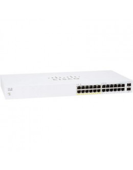 Комутатор мережевий Cisco CBS110-24PP-EU