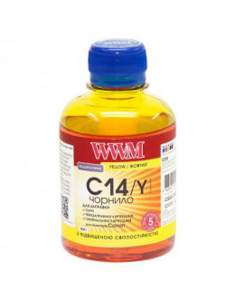 Чорнило WWM CANON CLI-451/CLI-471 200г Yellow (C14/Y)