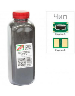 Тонер OKI C332/MC363, 120г Black+chip AHK (1505321)