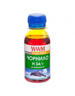 Чорнило WWM HP № 22/134/136 100г Yellow (H34/Y-2)