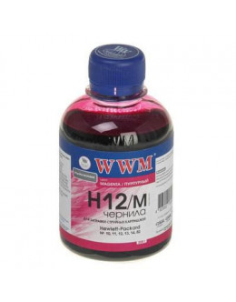 Чорнило WWM HP №10/ 11/12/13/14/82 (Magenta) (H12/M)